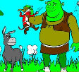 Shrek boyama